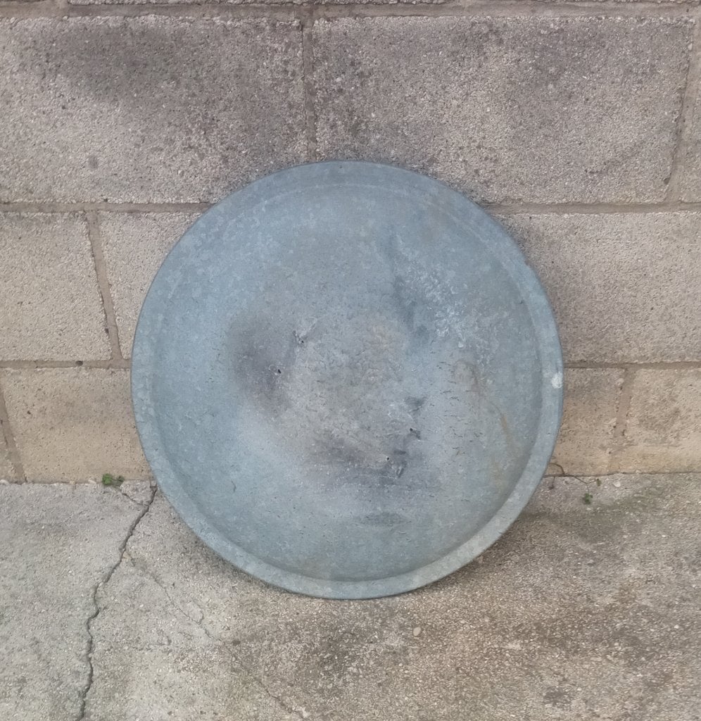 Couvercle en zinc diamètre intérieur 53 cm, Enlèvement, Utilisé