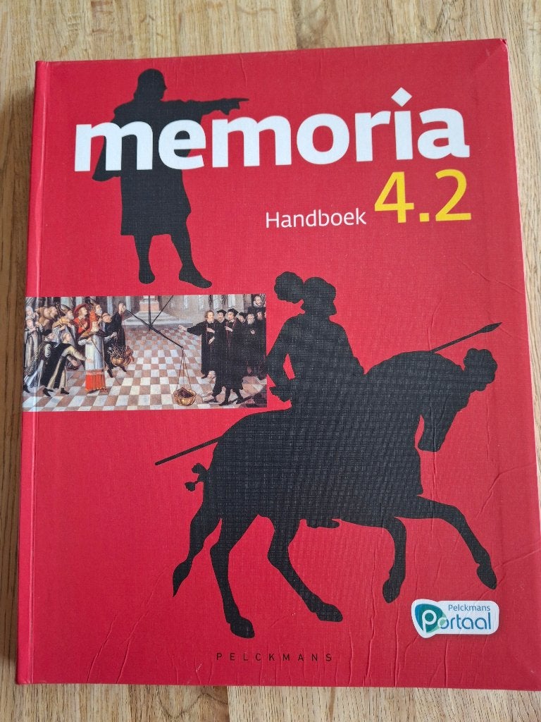 Schoolboek - Geschiedenis Memoria 4.2 (4e middelbaar), Boeken, Ophalen, ASO, Geschiedenis, Zo goed als nieuw