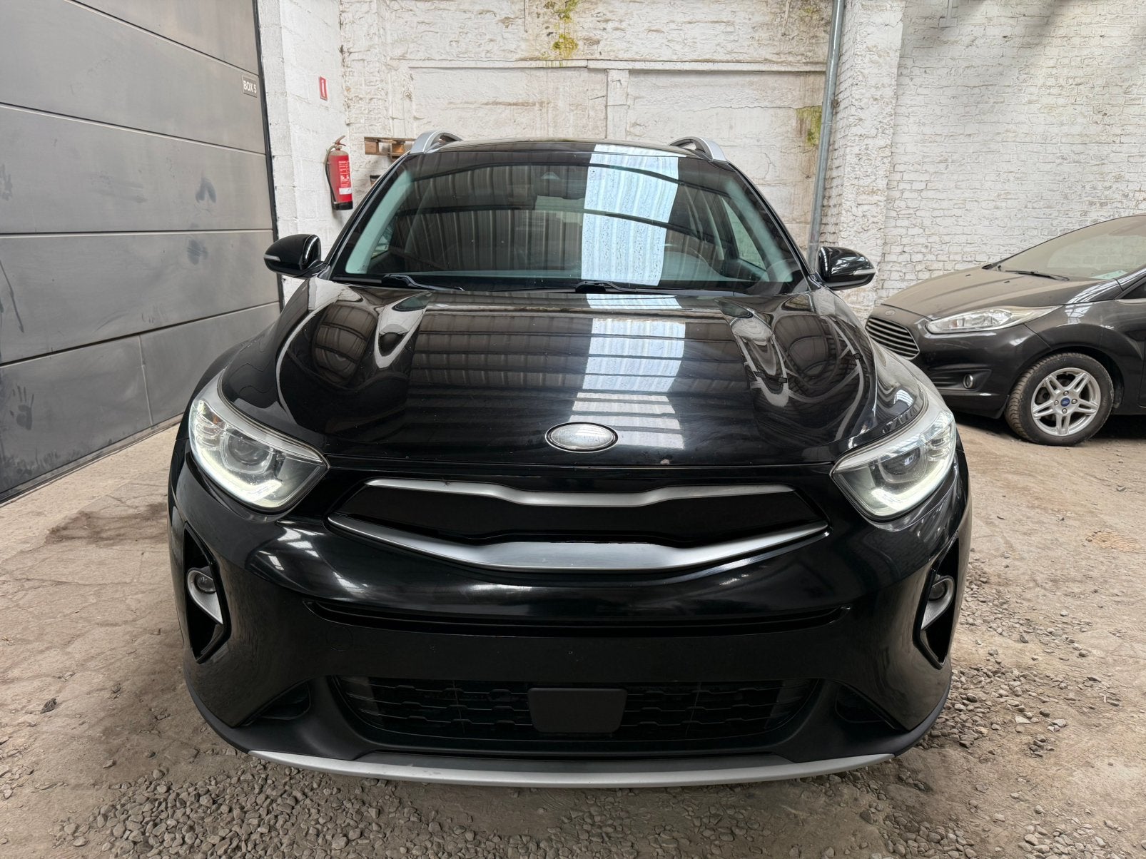 Kia stonic benzine automaat, Auto's, Zwart, Leder, 5 deurs, 3 cilinders