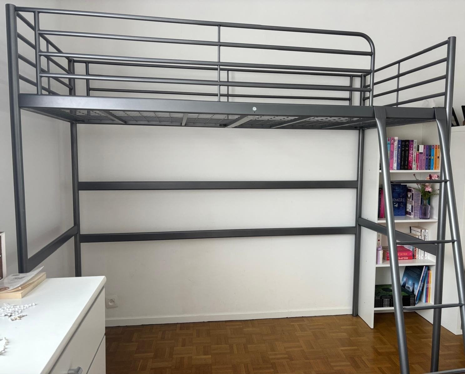 Lit mezzanine, Huis en Inrichting, Slaapkamer | Stapelbedden en Hoogslapers, Ophalen, Hoogslaper