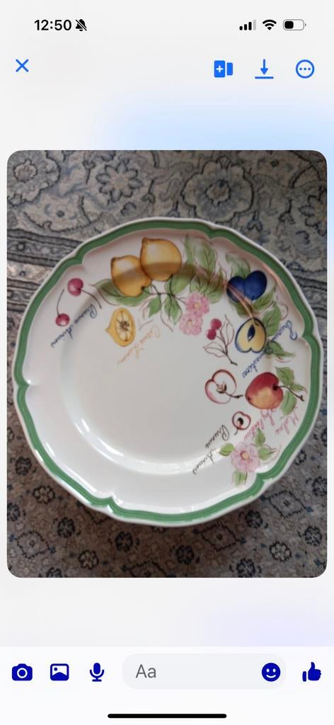 villeroy en boch servies, Ophalen of Verzenden