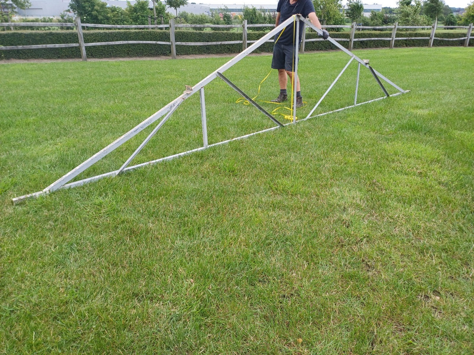 5 metalen spanten