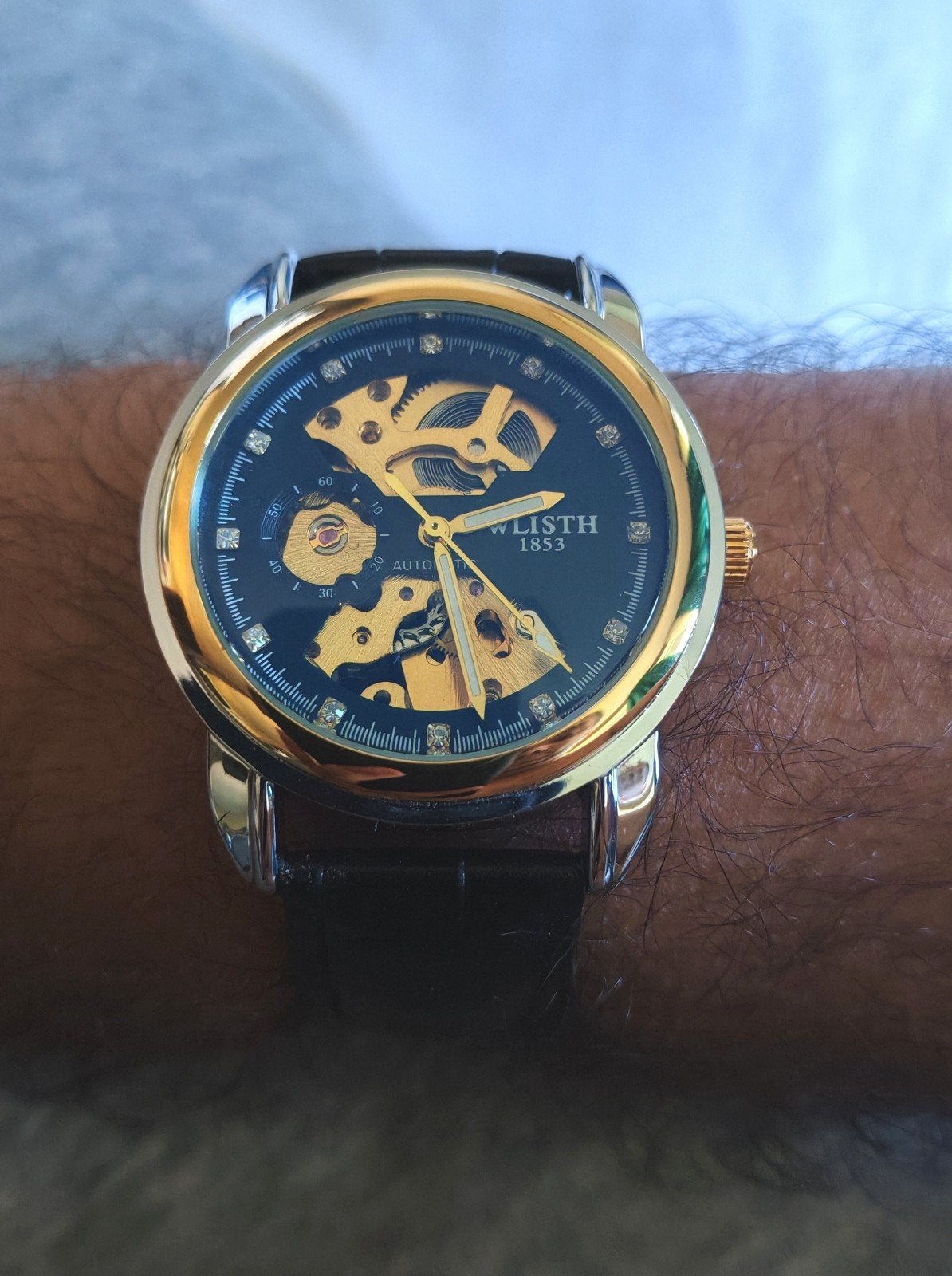 Montre homme automatique, Ophalen of Verzenden
