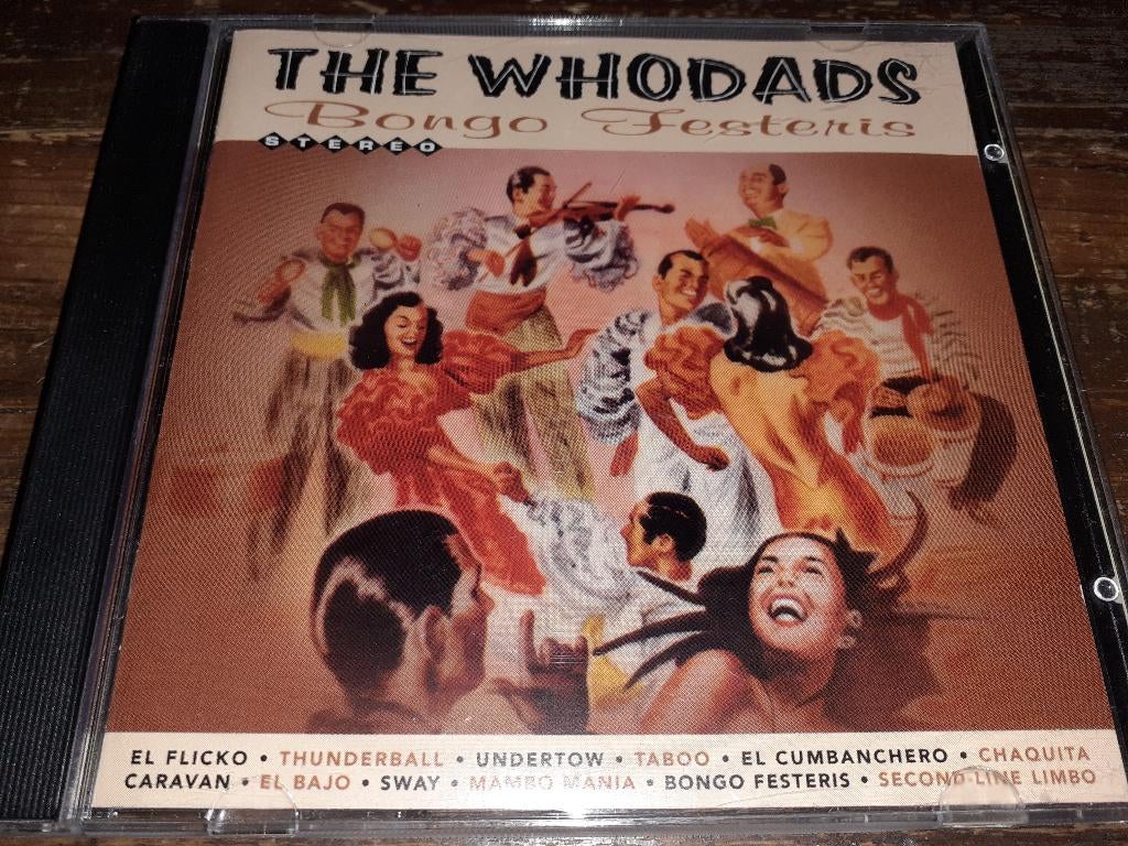 THE WHODADS, Bongo Festeris, Exotica, Salsa, Mambo, Enlèvement ou Envoi, Comme neuf, Rock and Roll