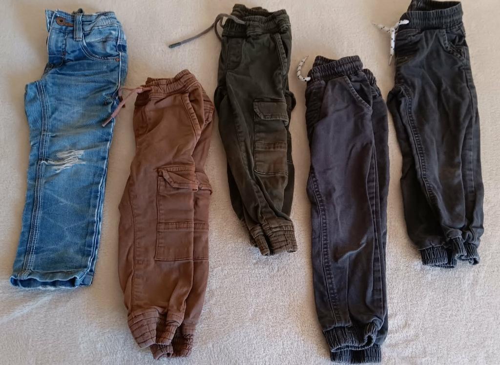 Kledij 5 broeken jongen Maat 92, Ophalen, Gebruikt, Jongen