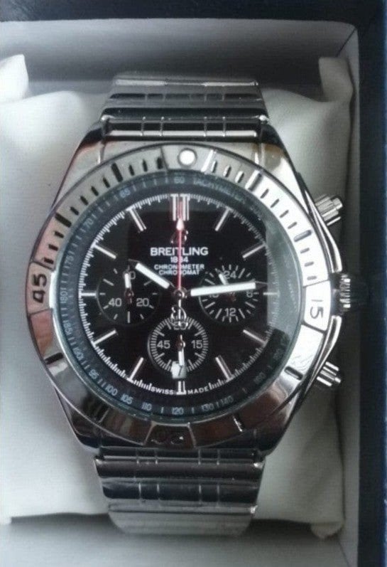 nieuwe Breitling Chronomat B01 42, Handtassen en Accessoires, Staal, Staal, Breitling, Polshorloge