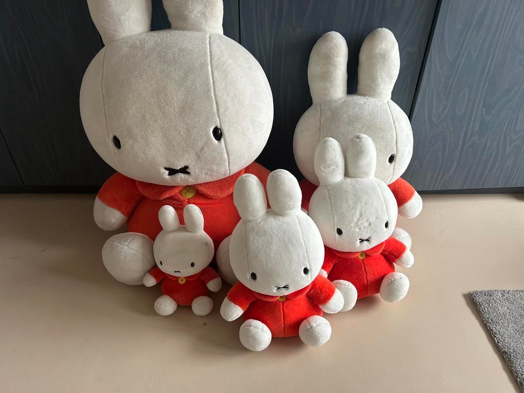 Nijntje knuffels set, Nijntje, Ophalen, Zo goed als nieuw