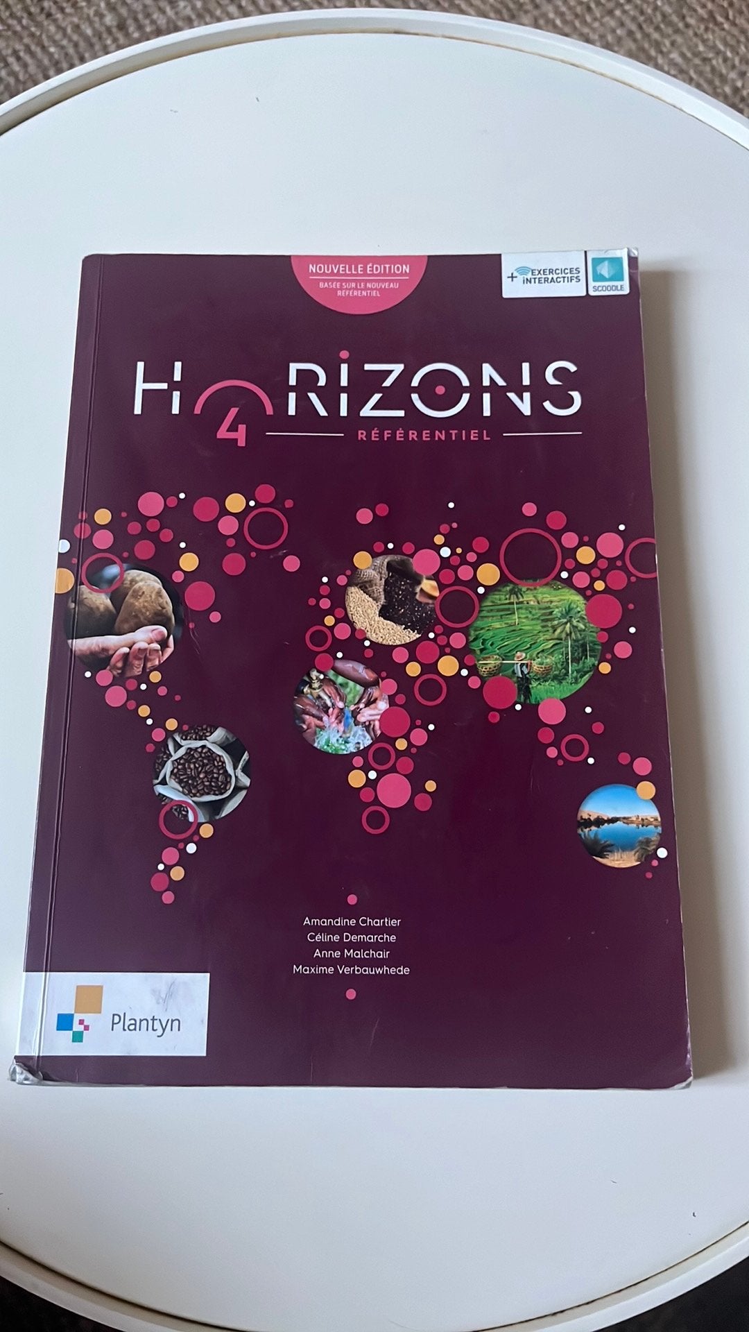 Horizons 4 référentiel, Boeken, Schoolboeken, Ophalen, Gelezen, ASO, Aardrijkskunde