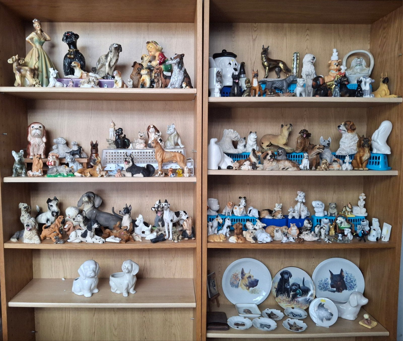 CHIENS COLLECTION 170 PIECES tous genre, matière, race, époq, Enlèvement ou Envoi