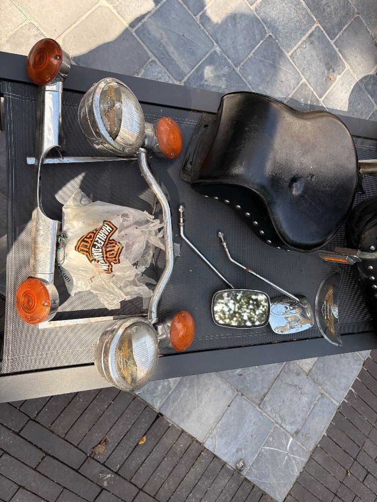 Harley Davidson onderdelen, Ophalen, Gebruikt