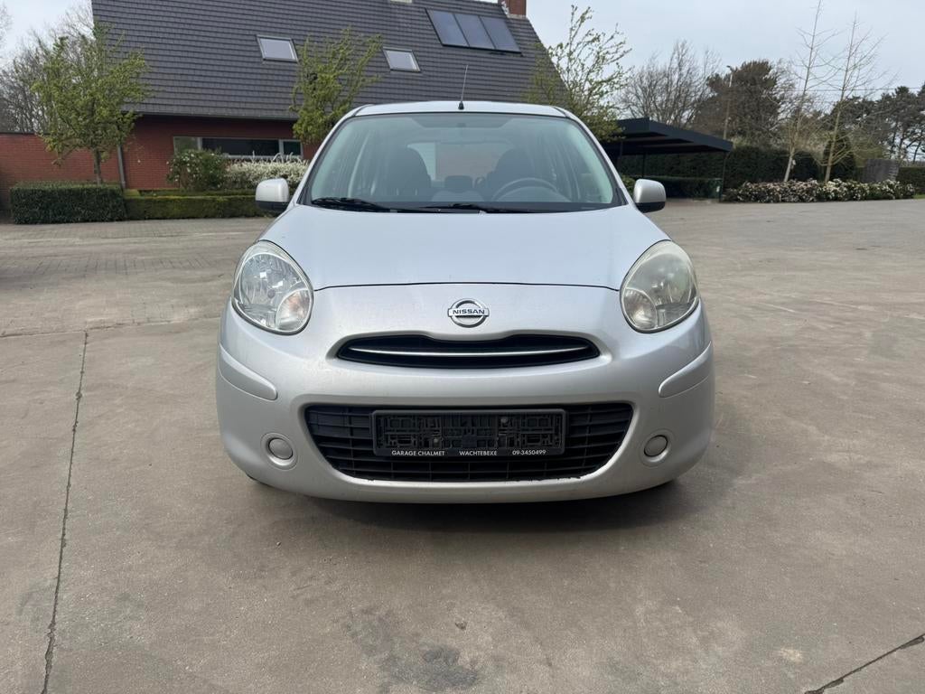 NISSAN MICRA 1.2B ACENTA, Auto's, Voorwielaandrijving, Euro 5, Stof, Zwart