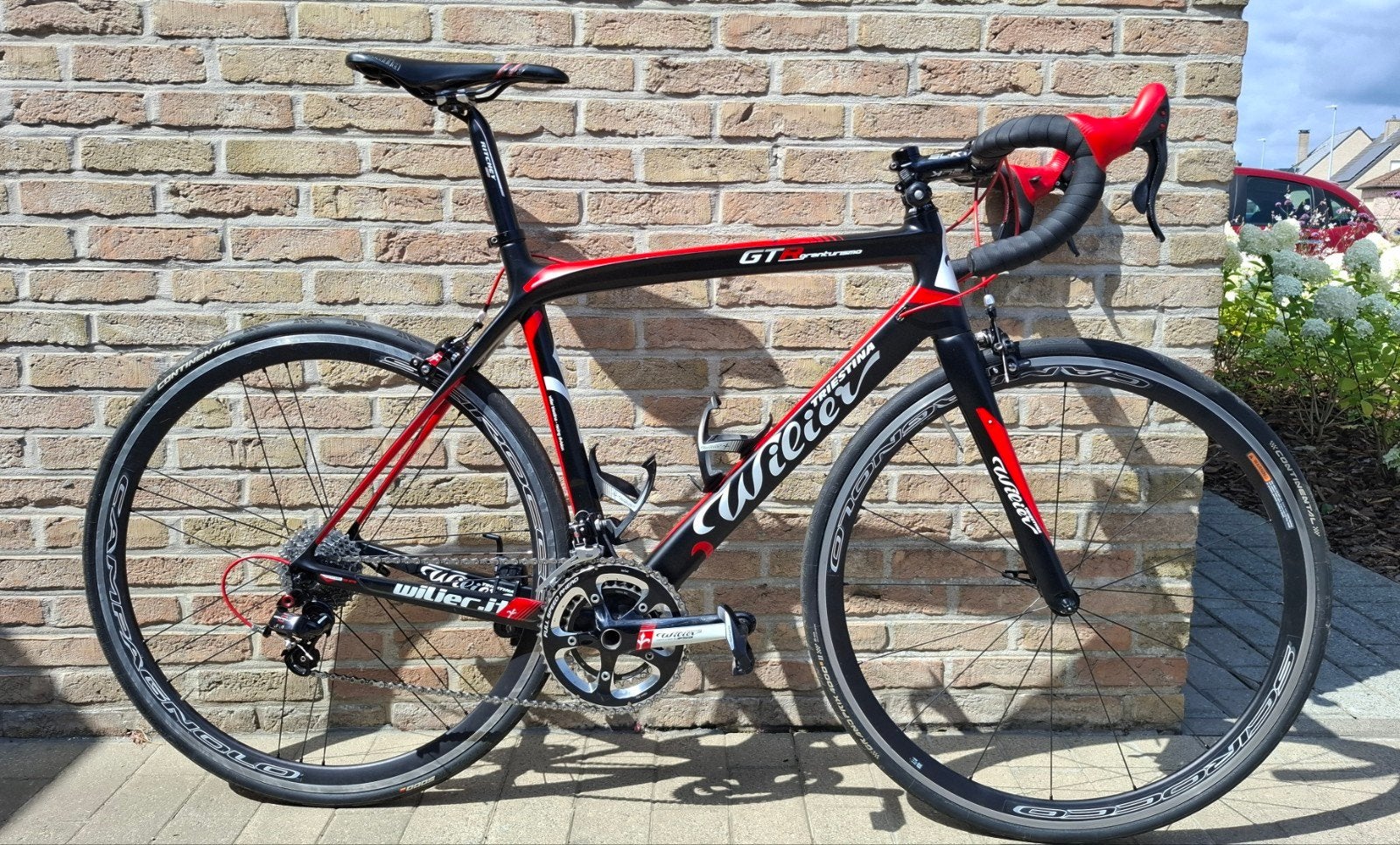 Wilier GTR carbon racefiets, Fietsen en Brommers, Fietsen | Racefietsen, Ophalen, Gebruikt, Carbon, Overige merken