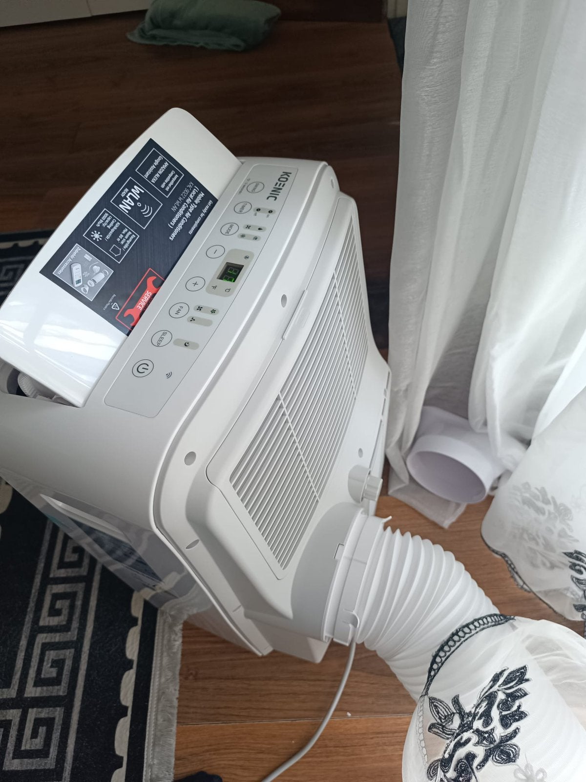 Mobile airco nog nieuw, Ophalen, Timer, 3 snelheden of meer, Zo goed als nieuw