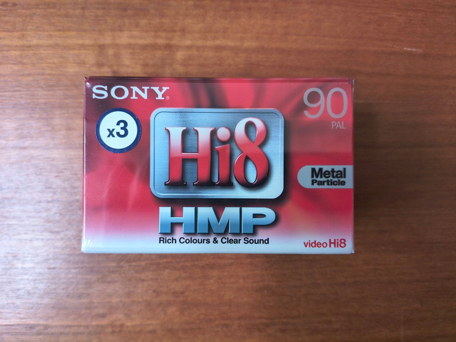 Sony Hi8 Camcorder Tape 3P5-90HMP 3 pack, Gent, Ophalen of Verzenden, Info, Sony