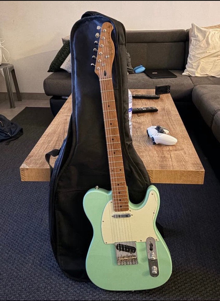 Harley Benton TE-62CC SFG, Musique & Instruments, Instruments à corde | Guitares | Basses, Enlèvement ou Envoi, Comme neuf