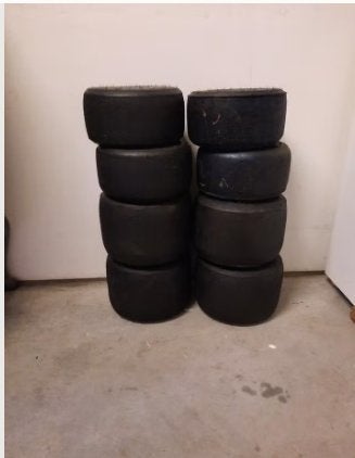 Kartbanden hondenbijtspeelgoed, Ophalen of Verzenden, Gebruikt, Kauwspeelgoed