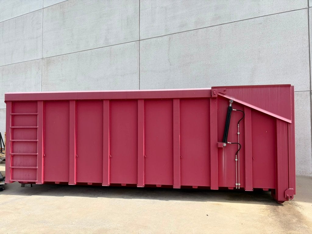 volumecontainer (NIEUWSTAAT), Doe-het-zelf en Bouw, Containers, Ophalen