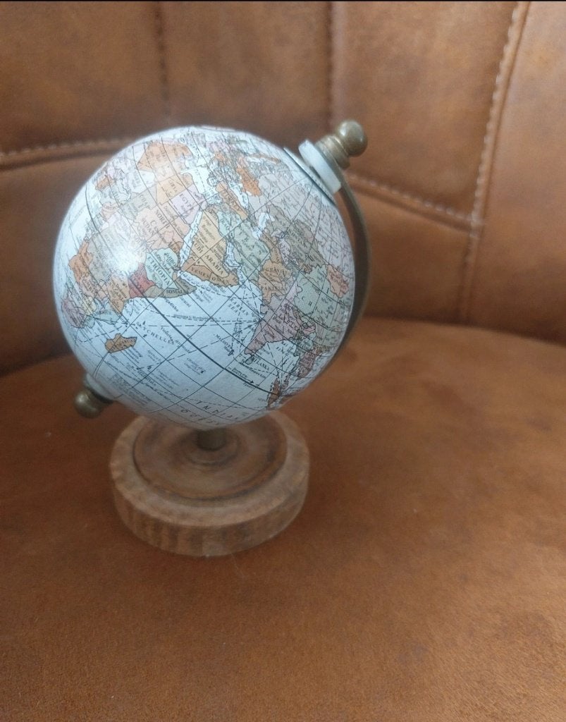 Wereld bolletje, Ophalen of Verzenden, Gebruikt, Overige materialen, Overige typen