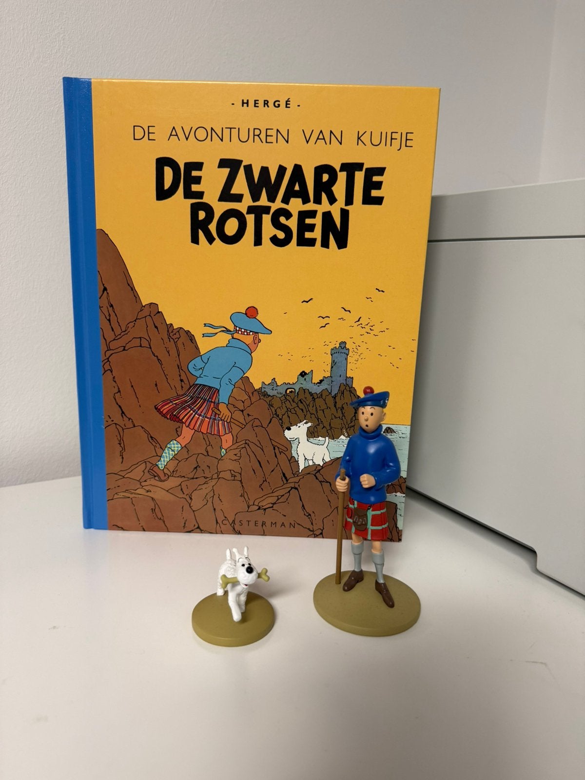 Tintin et l’ile noir, Collections, Enlèvement ou Envoi, Tintin, Neuf, Statue ou Figurine