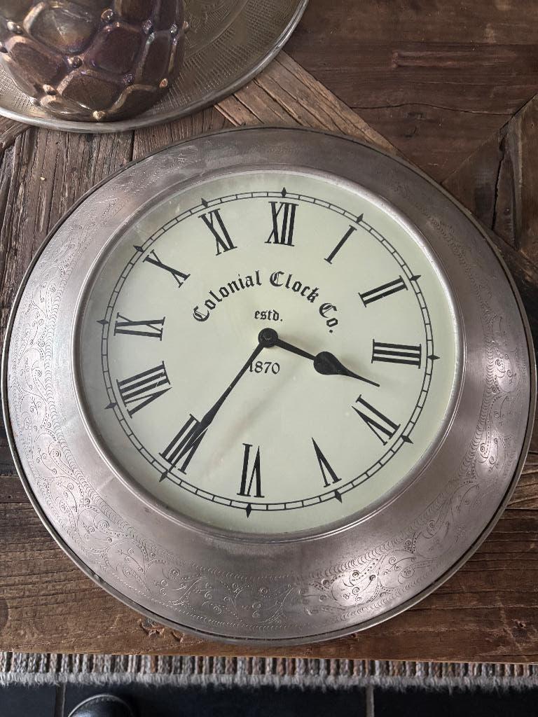 Mooie wandklok, Enlèvement ou Envoi, Comme neuf, Horloge murale