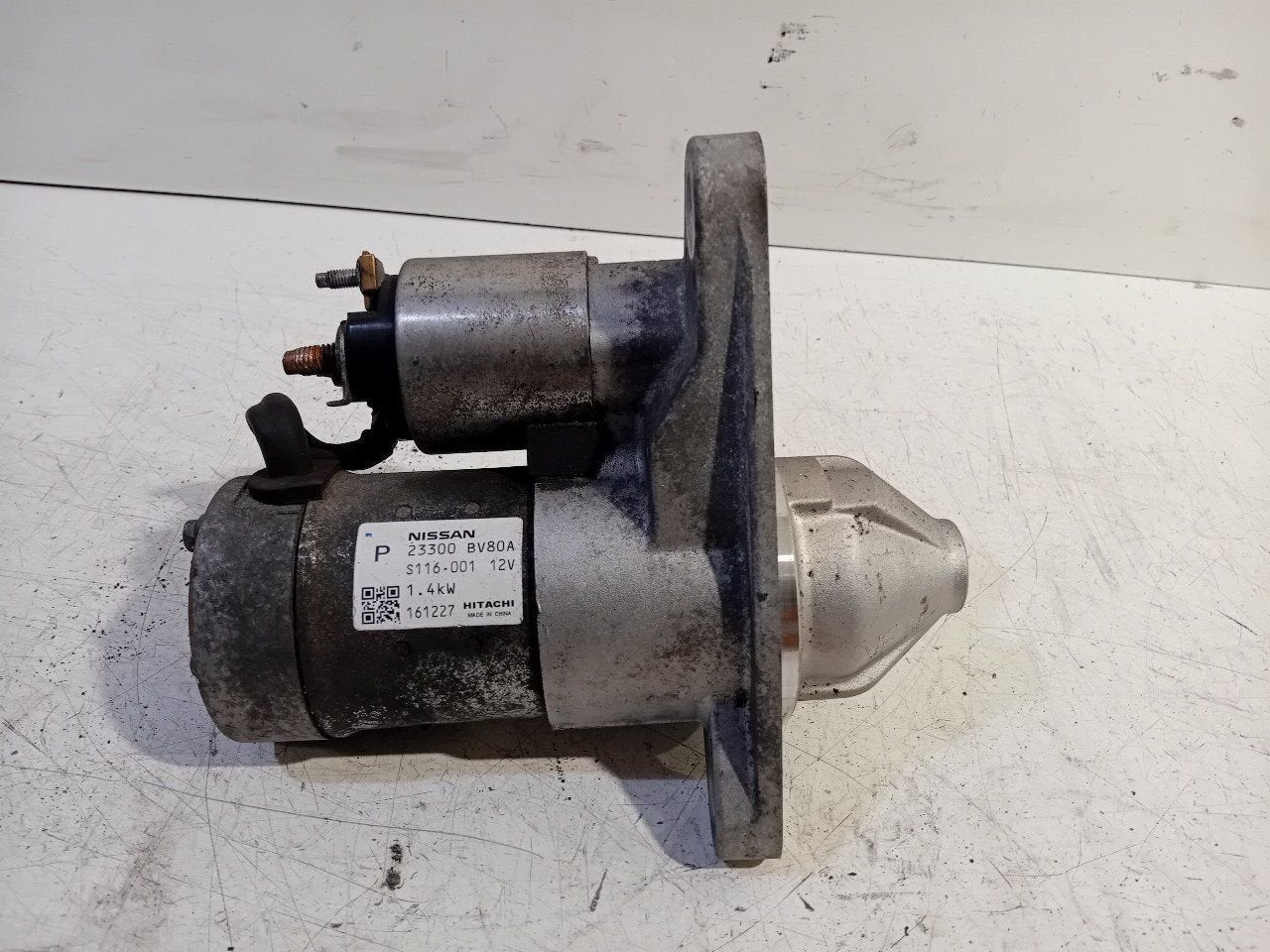Startmotor Nissan Pulsar, Onderdelen@venauto.nl, Van der Ven Autorecycling B.V., Gebruikt, Ettenseweg 76, 4706 PB Roosendaal, The Netherlands
