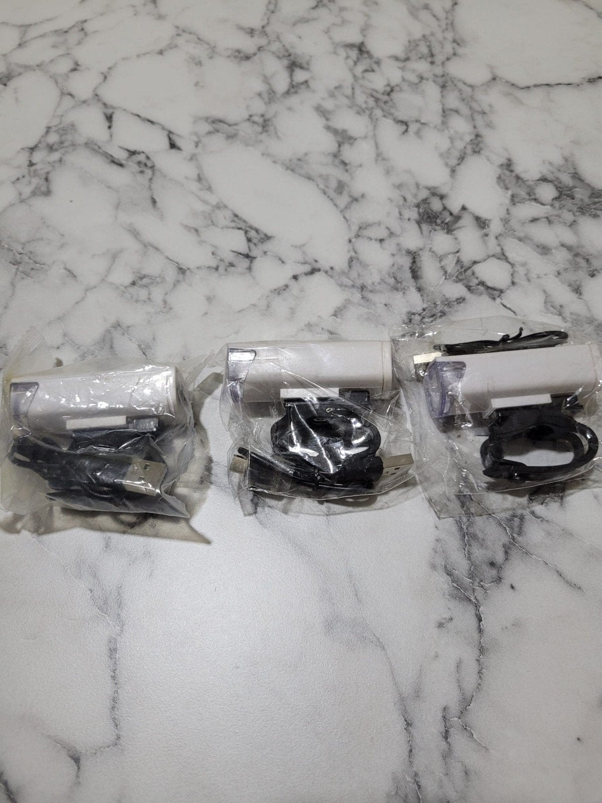 Lot de 3 lampes avant de vélo, Enlèvement ou Envoi
