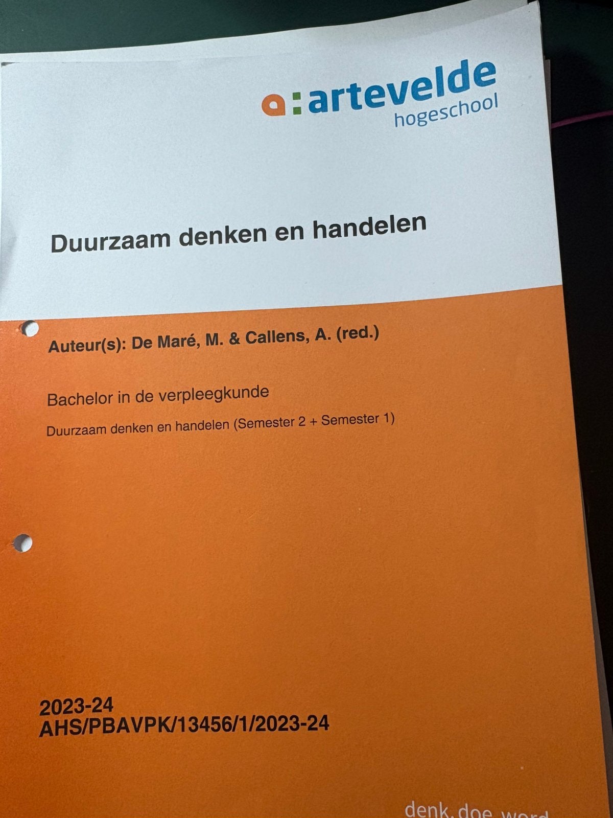 Duurzaam denken en handelen, Boeken, Ophalen, Zo goed als nieuw
