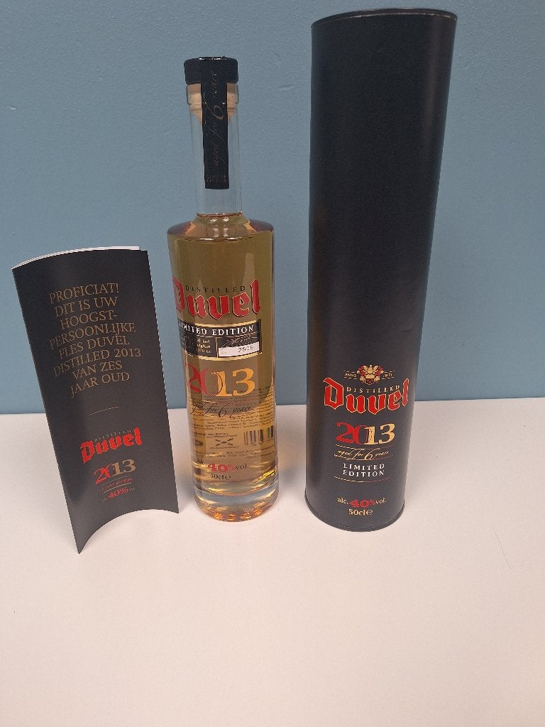 Distilled duvel 2013, Verzamelen, Ophalen of Verzenden, Nieuw, Flesje(s), Duvel