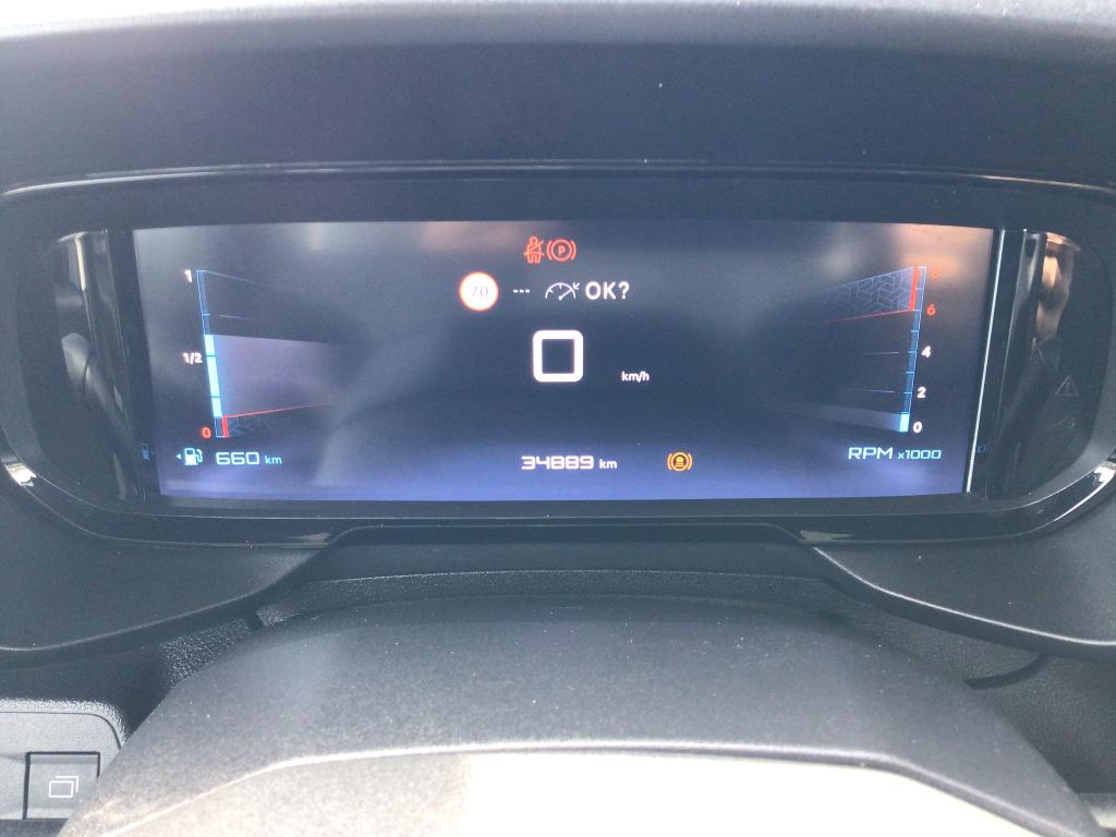 citroen berlingo multispace 12i benzine 2025 35000km 16950e, Voorwielaandrijving, 4 cilinders, Zwart, Parkeersensor