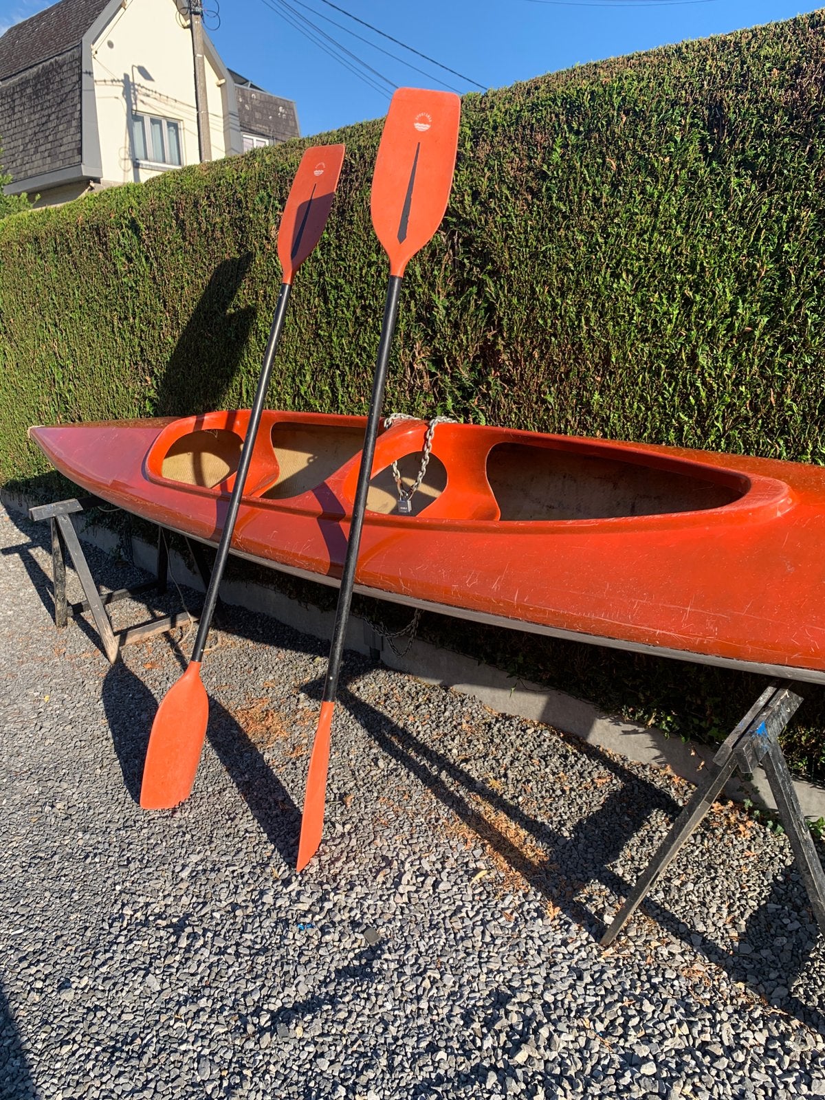 Kayak plastinautic duo, Sports nautiques & Bateaux, Kayak, Comme neuf, Enlèvement, Deux personnes