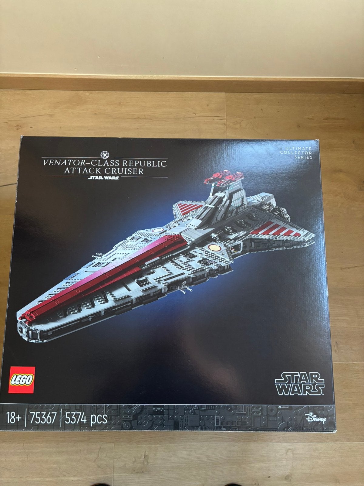 LEGO Star Wars UCS Venator 75367 – 5374 stuks, Ophalen of Verzenden, Zo goed als nieuw