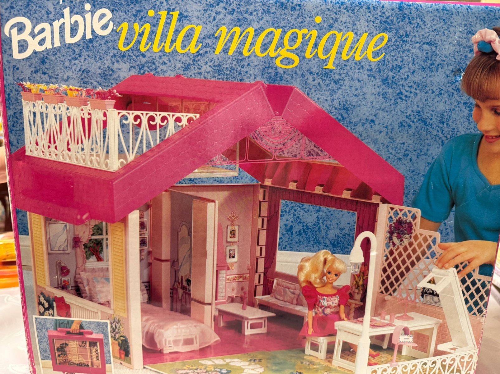 Maison Barbie vintage "Villa Magique" – Mattel, avec boîte, Enlèvement, Comme neuf, Poupée