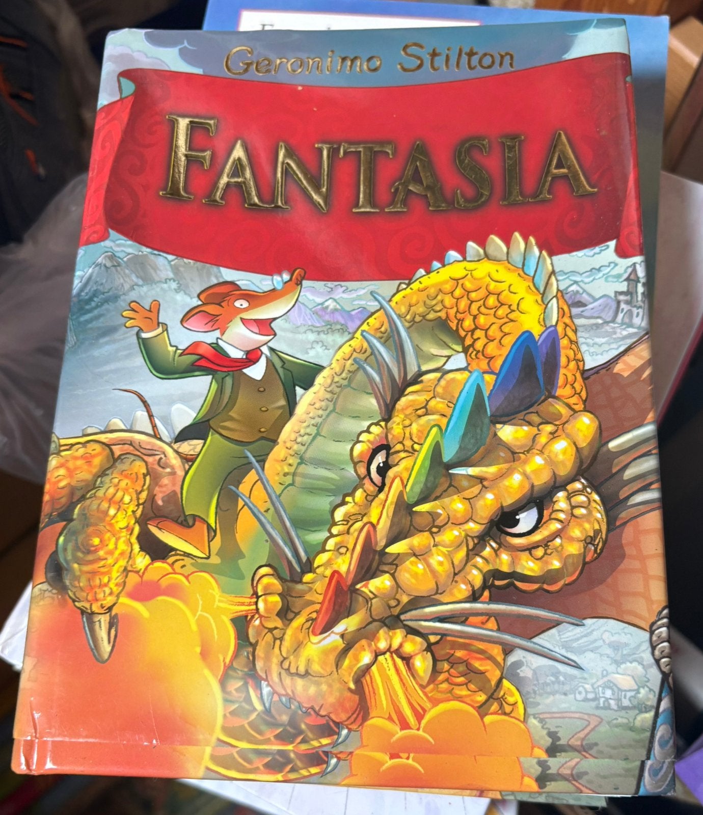 Boek: Geronimo Stilton – Fantasia, Enlèvement ou Envoi, Neuf