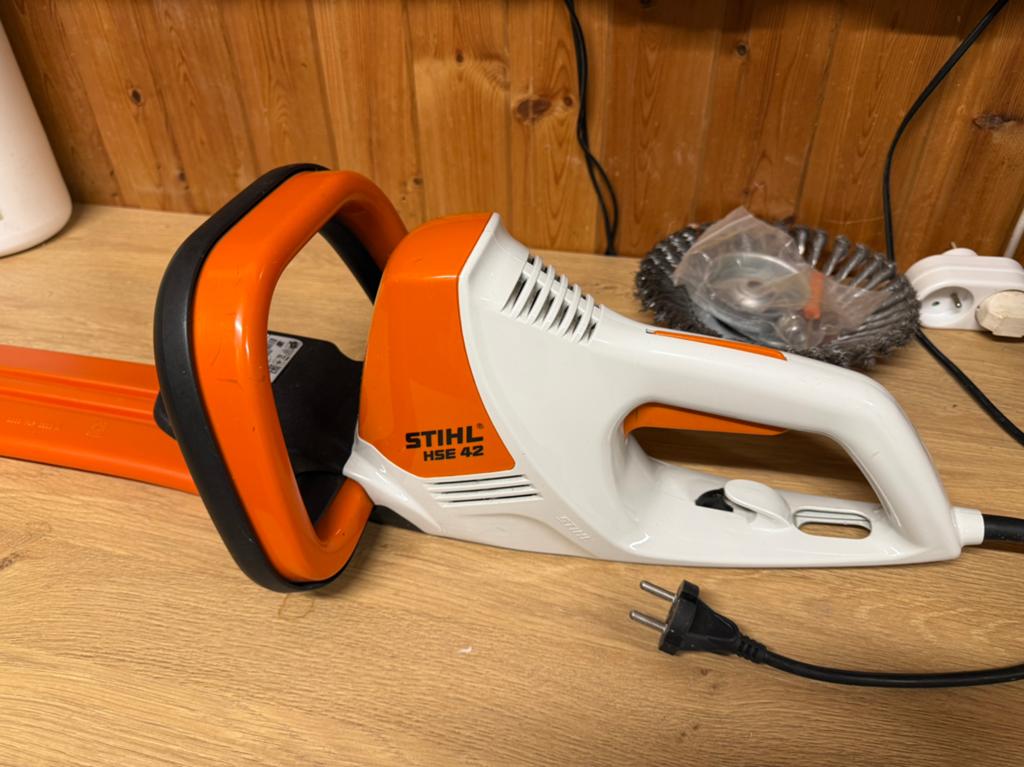 Stihl heggenschaar, Tuin en Terras, Ophalen, Zo goed als nieuw