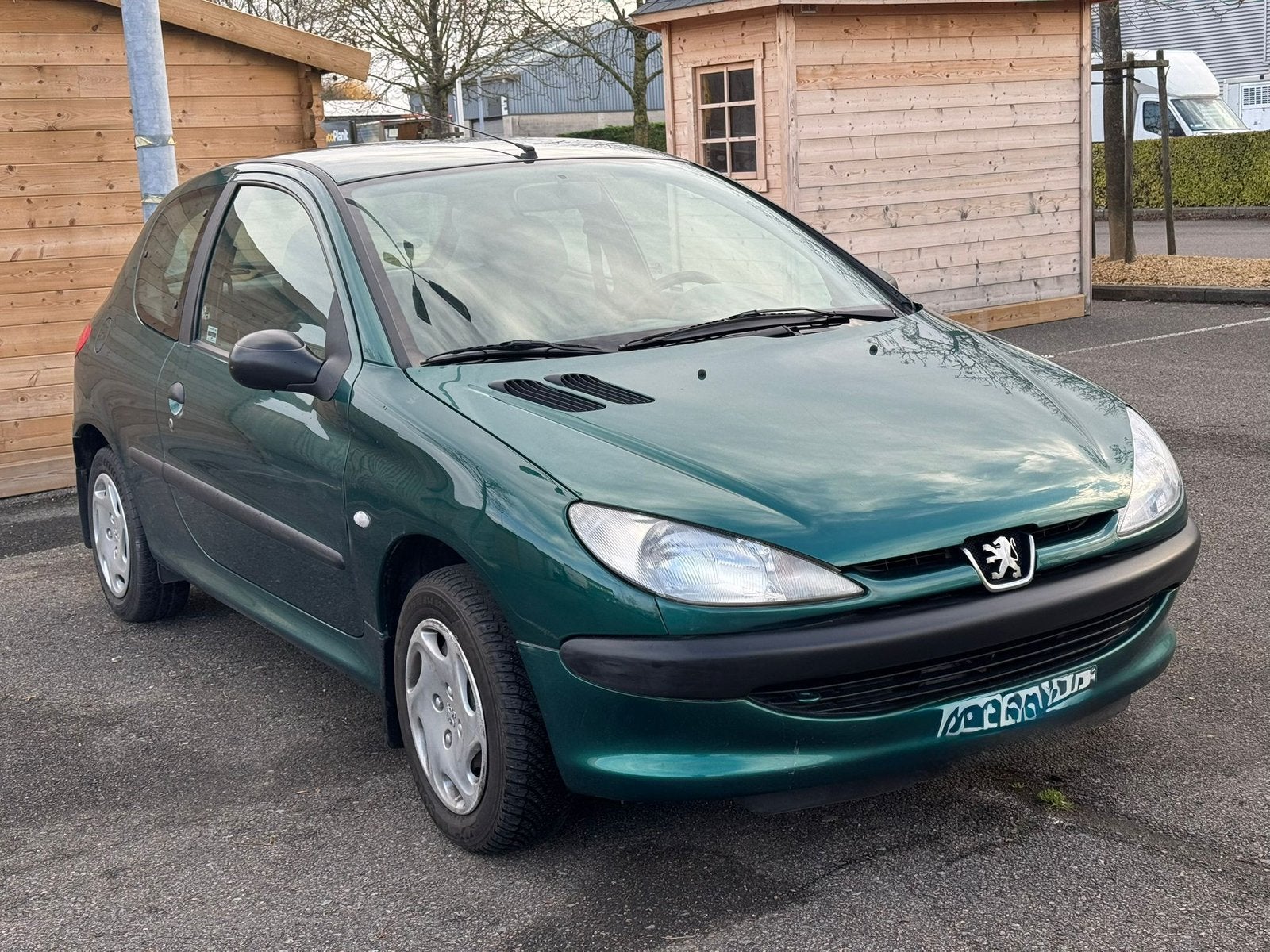 Peugeot 206 1.9diesel, Auto's, Peugeot, Bedrijf, Diesel, Onderhoudsboekje, Te koop