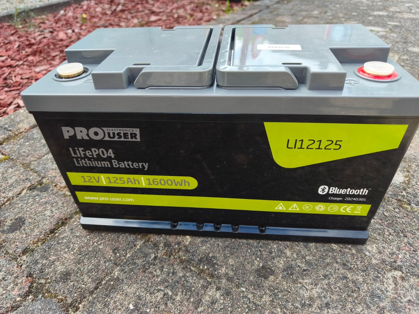 Batterie LiFePO 125 Ah Pro User, Autos : Pièces & Accessoires, Enlèvement