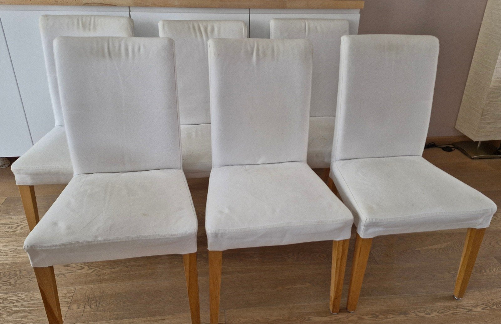 Chaises Ikea HENRIKSDAL - lot de 6, Maison & Meubles, Chaises, Enlèvement