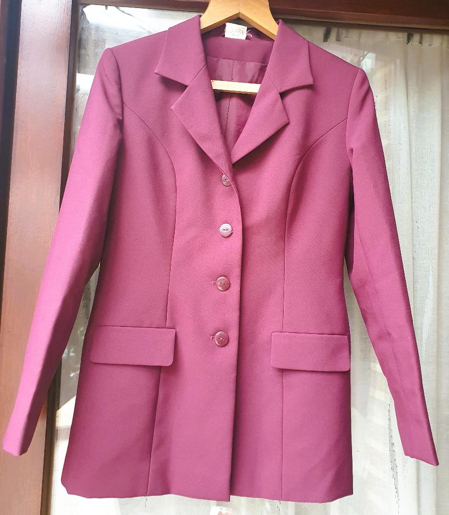 Paarse blazer maat 38, Taille 38/40 (M), Enlèvement ou Envoi, Porté, Violet