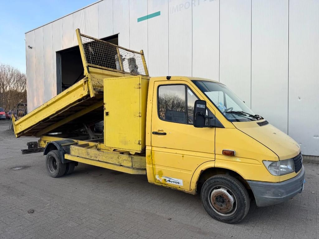 Mercedes-Benz Sprinter *410D-5CYLINDER-MANUAL PUMP*, Auto's, Gebruikt, Overige kleuren, Mercedes-Benz, Bedrijf