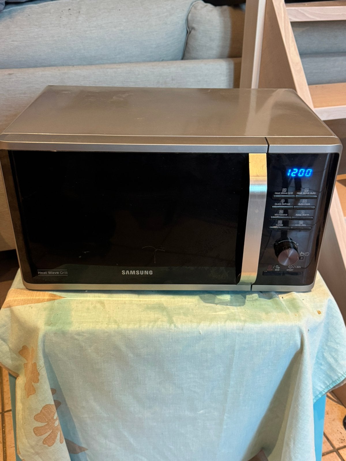 Microgolfoven samsung, Electroménager, Enlèvement, Utilisé, Micro-ondes, Plaque tournante