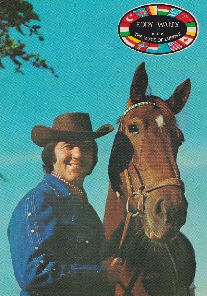 Eddy Wally - Postkaart, Ophalen of Verzenden, Zo goed als nieuw, Foto of Kaart