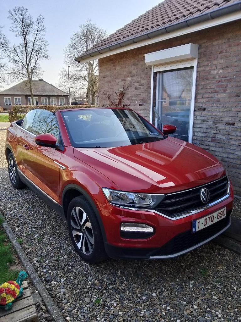 Volkswagen T-Roc Cabrio, Auto's, Volkswagen, Voorwielaandrijving, 4 zetels, Cabriolet, Leder