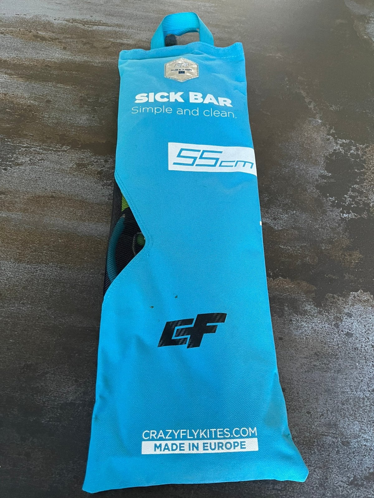 Barre kitesurf 55 cm Crazyfly - 24m, Enlèvement, Kite