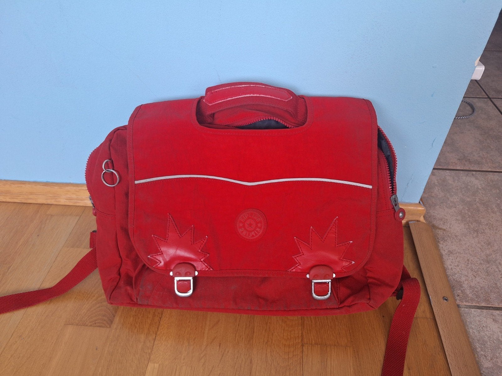 kipling boekentas, Ophalen, Gebruikt, Rood