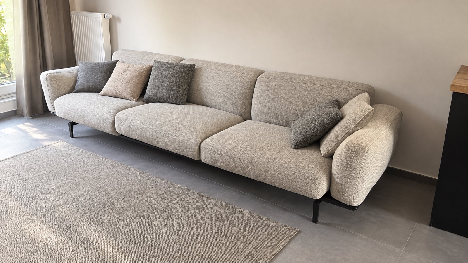 Sofa Moda Camrerich, Maison & Meubles, 250 à 300 cm, Enlèvement, Utilisé, Tissus