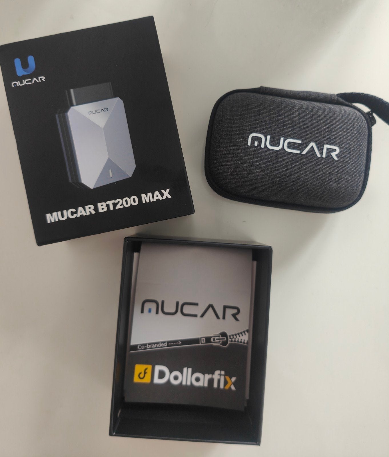 MuCar Max-diagnose, Ophalen, Nieuw