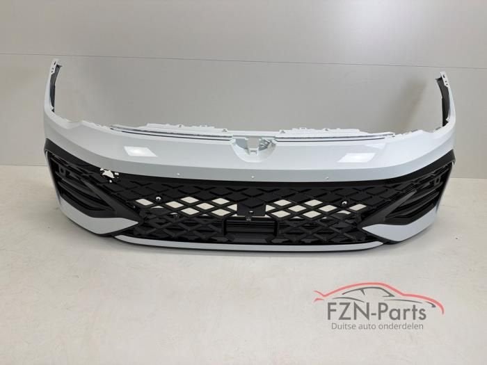 VW Golf 8 5H R-Line Facelift Voorbumper LC9A 4PDC, Autos : Pièces & Accessoires, Carrosserie & Tôlerie, Enlèvement ou Envoi, Utilisé