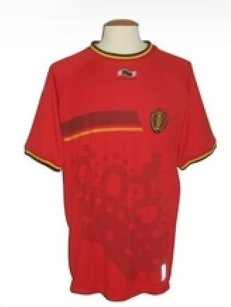 Iconique Maillot de football Red Devil Burrda XXL, Sports & Fitness, Football, Comme neuf, Maillot, Plus grand que la taille XL