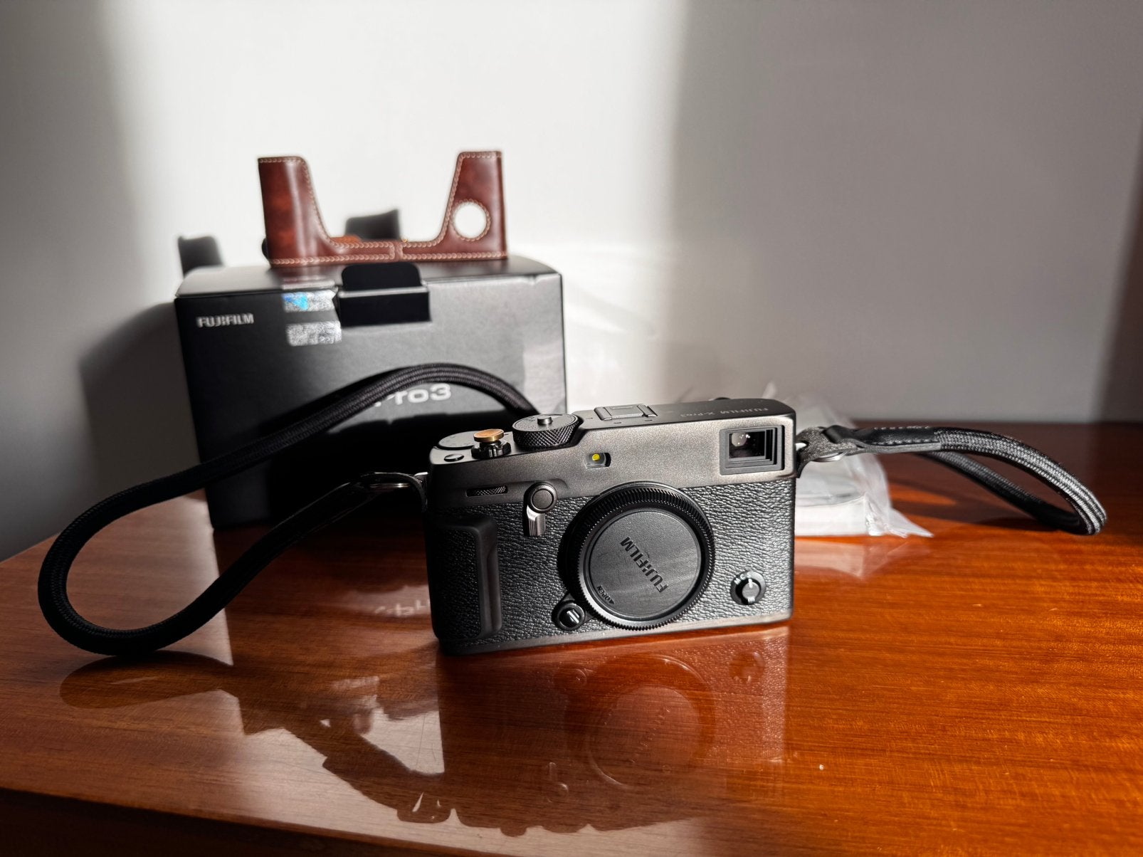 Fujifilm X-Pro3 Dura Titanium ( anthracite)- Comme neuf., Enlèvement ou Envoi, Comme neuf