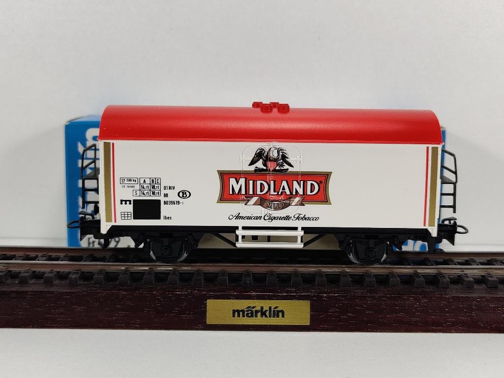 Marklin 4415  85741 koelwagen Midland NMBS, Enlèvement ou Envoi, Courant alternatif, Wagon, Comme neuf